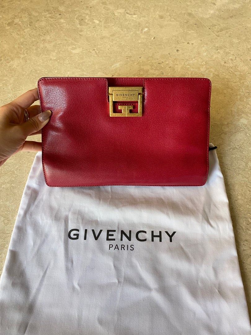 Givenchy Fuschia Pink Clutch