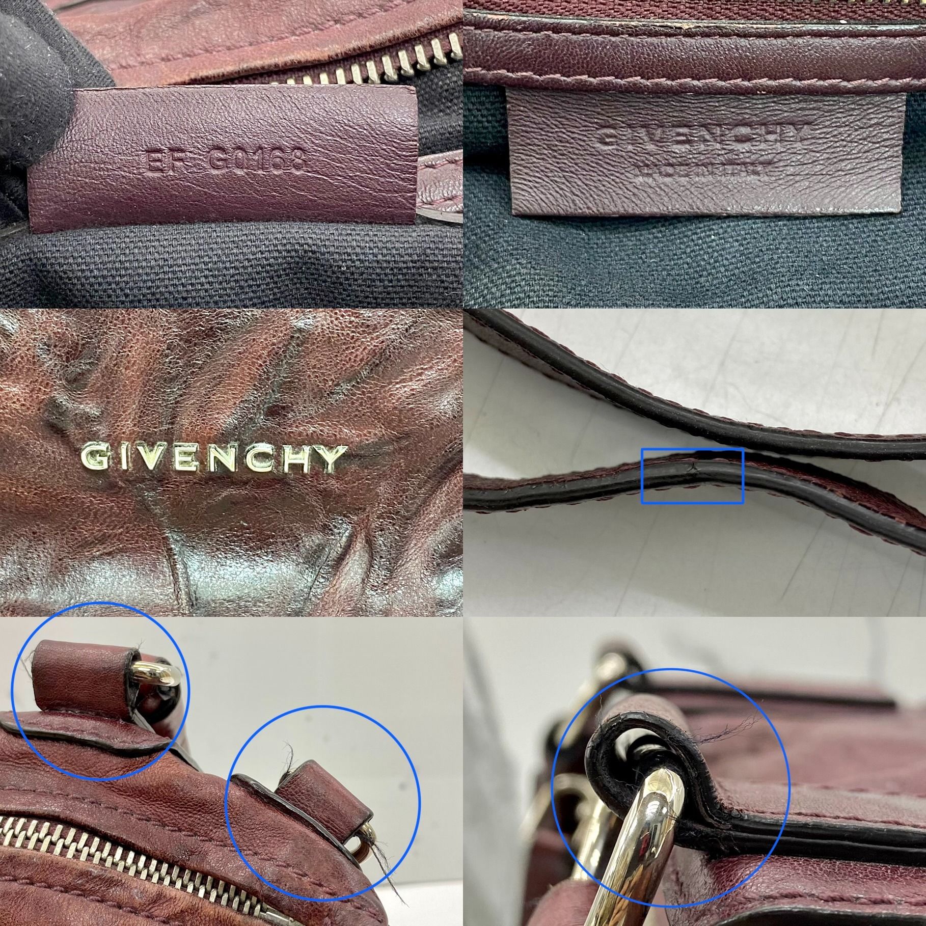 Givenchy discount maroon bag