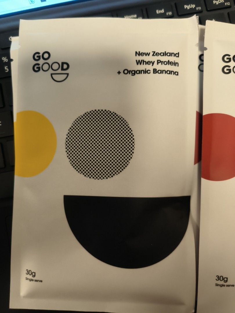 Go Good Go Good New Zealand Whey Protein Mixed Flavours, Health & Nutrition ...