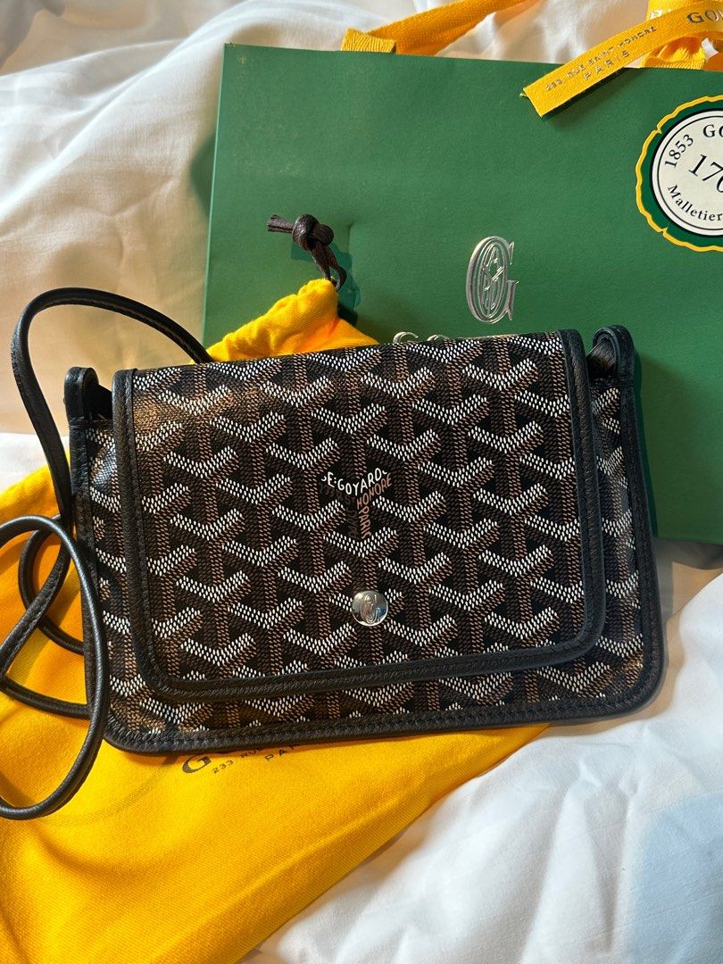 Goyard Plumet Pocket Wallet Black