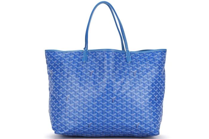 Goyard Goyardine Green St. Louis GM Tote Bag Palladium Hardware