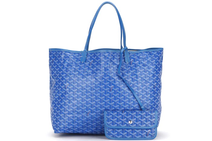 Goyard Goyardine Black Artois GM Tote Bag Palladium Hardware