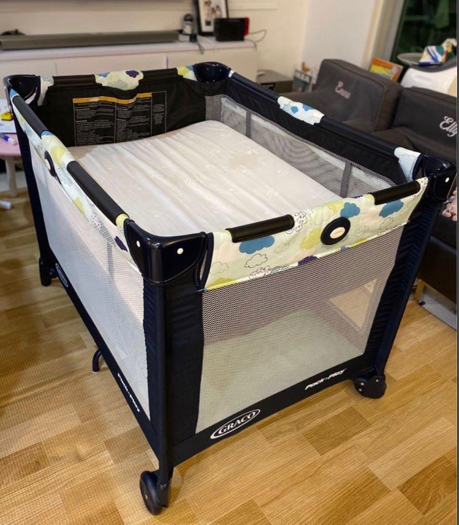Graco Baby Cot with Mattress, Babies & Kids, Baby Nursery & Kids ...