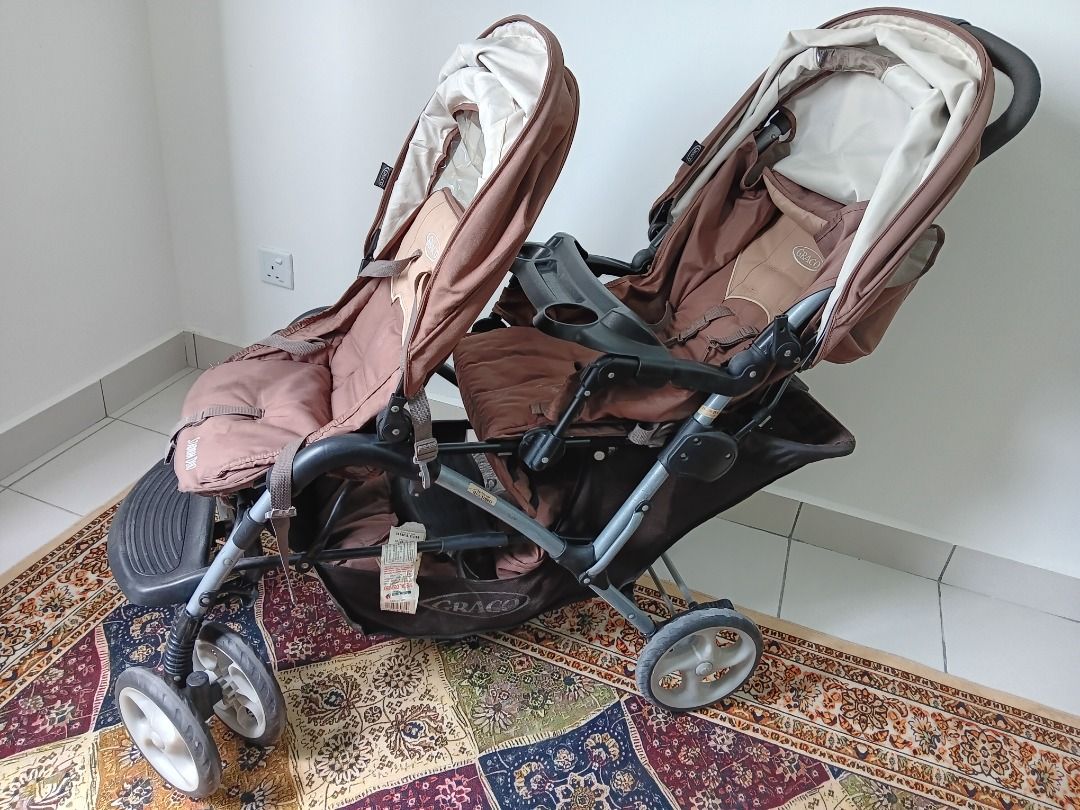 Graco double shop glider stroller