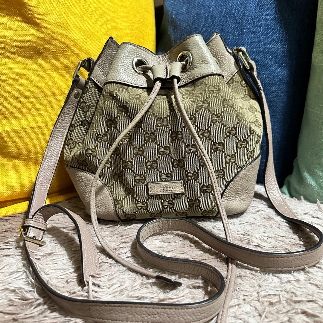 Gucci bucket backpack cheap