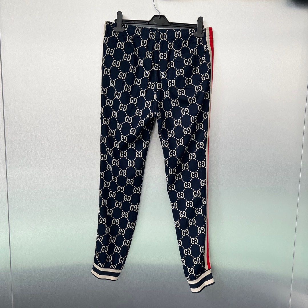 Blue new arrivals gucci joggers