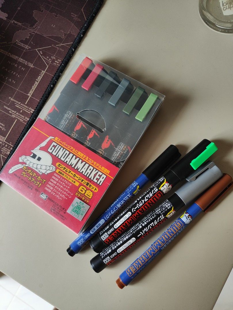 Gundam markers, Hobbies & Toys, Stationery & Craft, Other