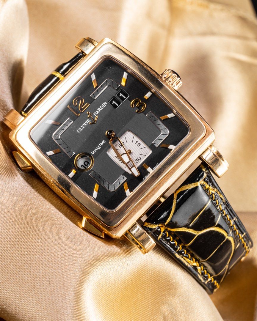 Ulysse nardin sales leather strap