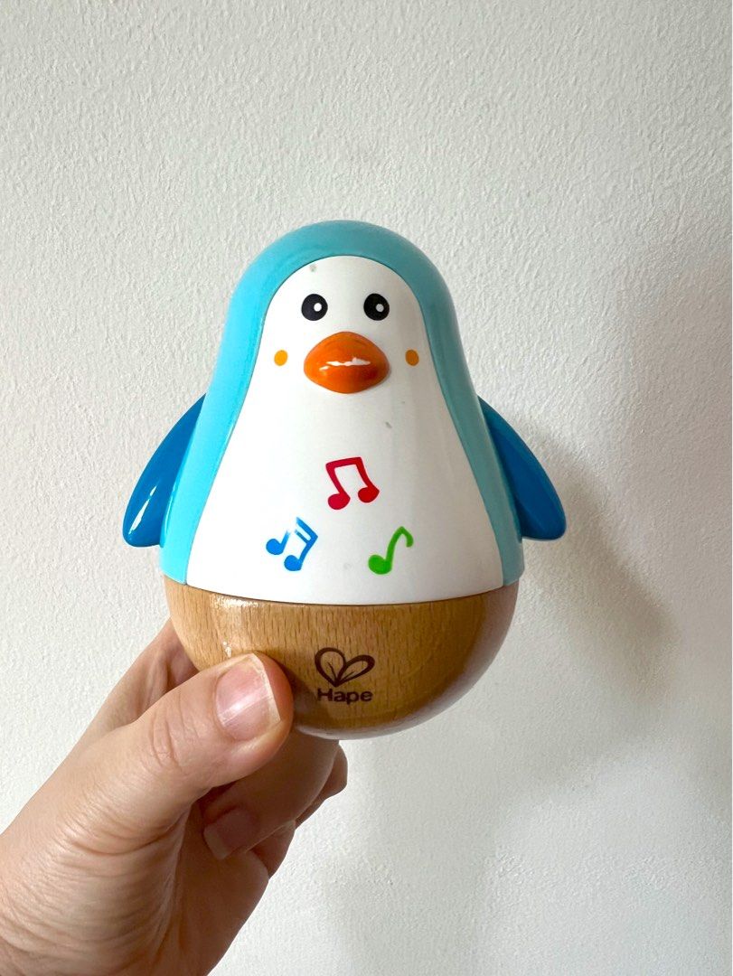 Hape outlet penguin wobbler