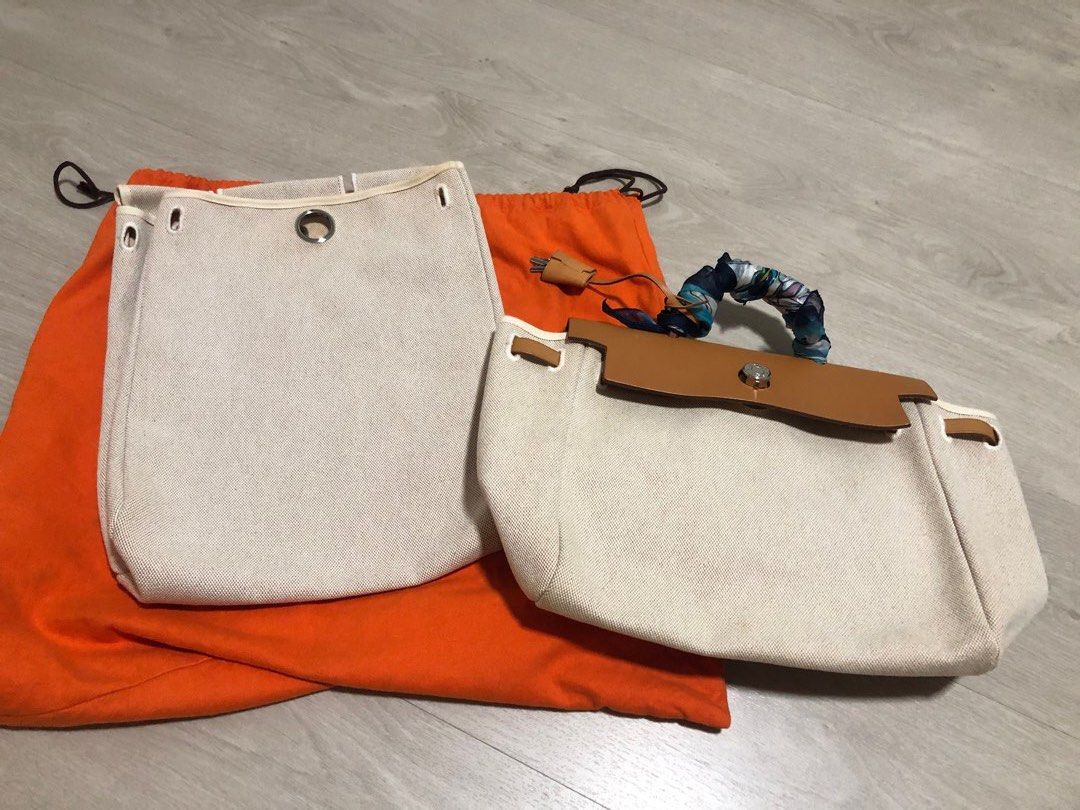 Vintage Hermes Herbag 31 ( Very good condition), Luxury, Bags & Wallets on  Carousell