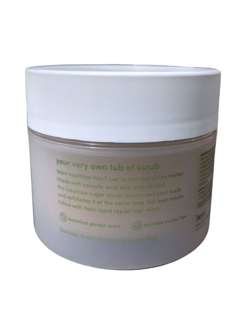 Hers Detox Scalp Scrub with Salicylic Acid and Aloe Extract 226g