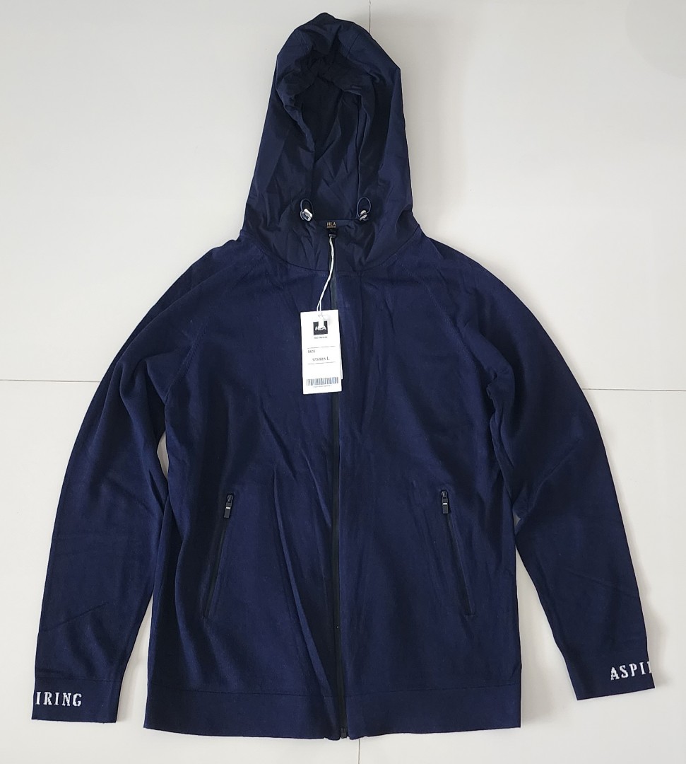 HLA MENS HOODIES, Men's Fashion, Coats, Jackets and Outerwear on Carousell