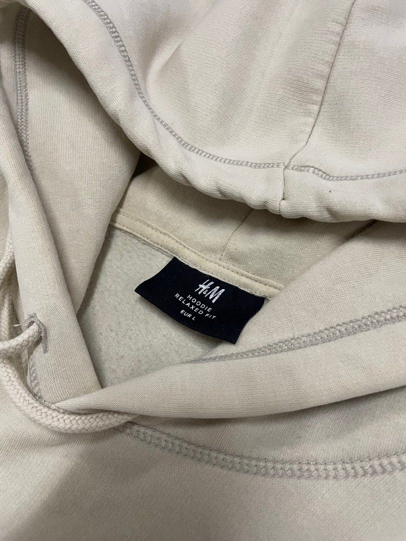 H&m hoodie beige clearance
