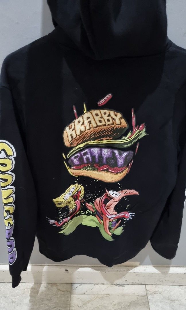 H and hotsell m spongebob hoodie