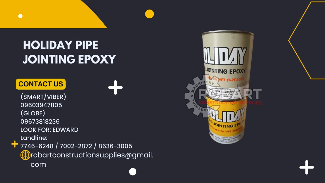 HOLIDAY PIPE JOINTING EPOXY, Commercial & Industrial, Construction