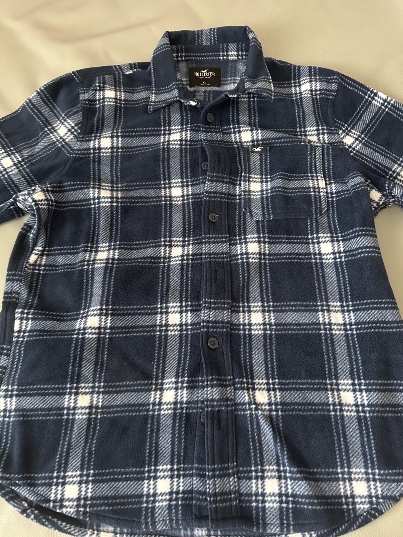 Hollister plaid flannel top shirt