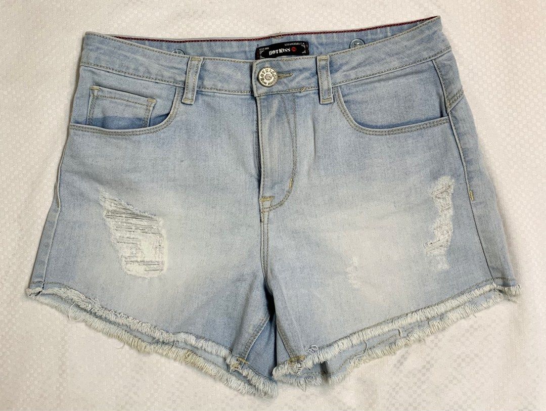 Hot kiss short jeans Women s Fashion Bottoms Shorts on Carousell