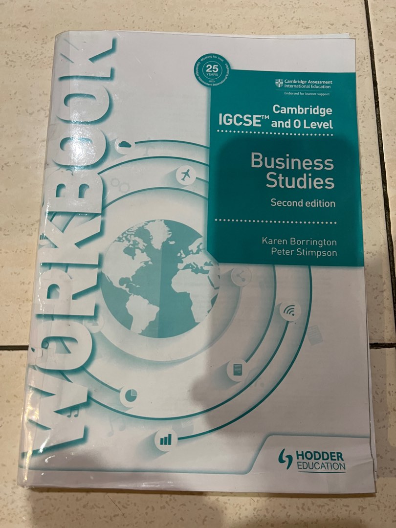 Igcse Business Studies Workbook