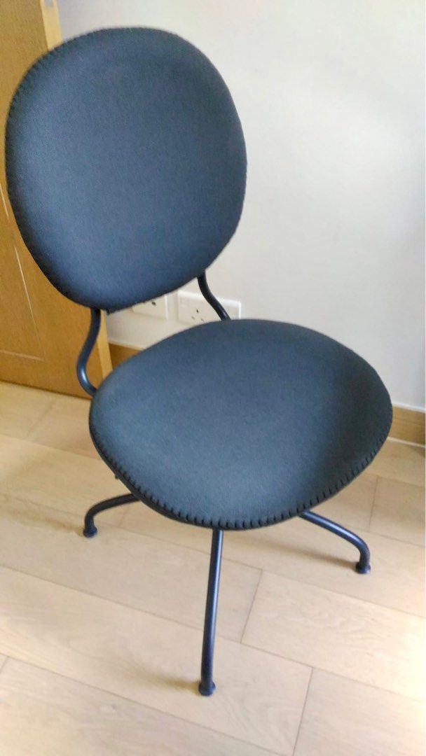 IKEA BJORKBERGET swivel chair Idekulla blue