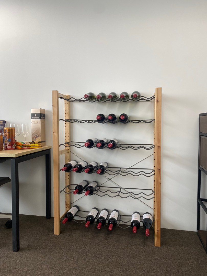 IKEA Wine Rack(URGENT), Furniture & Home Living, Furniture, Shelves