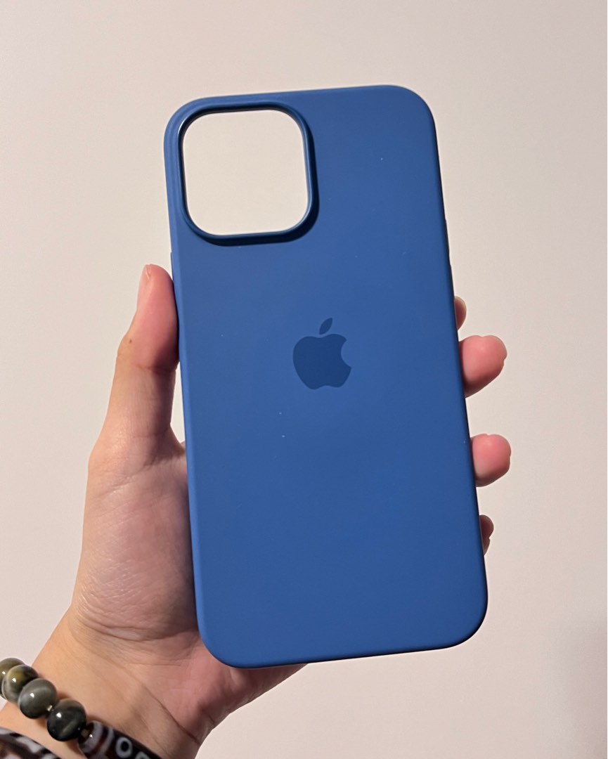 iPhone 13 Pro Max Silicon Case Blue Jay, Mobile Phones & Gadgets, Mobile & Gadget Accessories