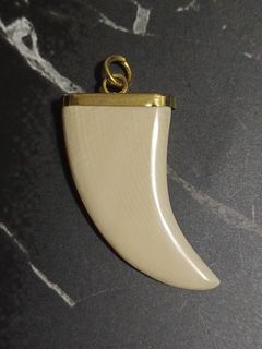 Ivo claw pendant, unique design, vintage, this is new old stock