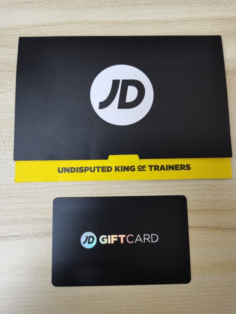JD SPORTS GIFT CARD WORTH RM100, Video Gaming, Gaming Accessories, Game
