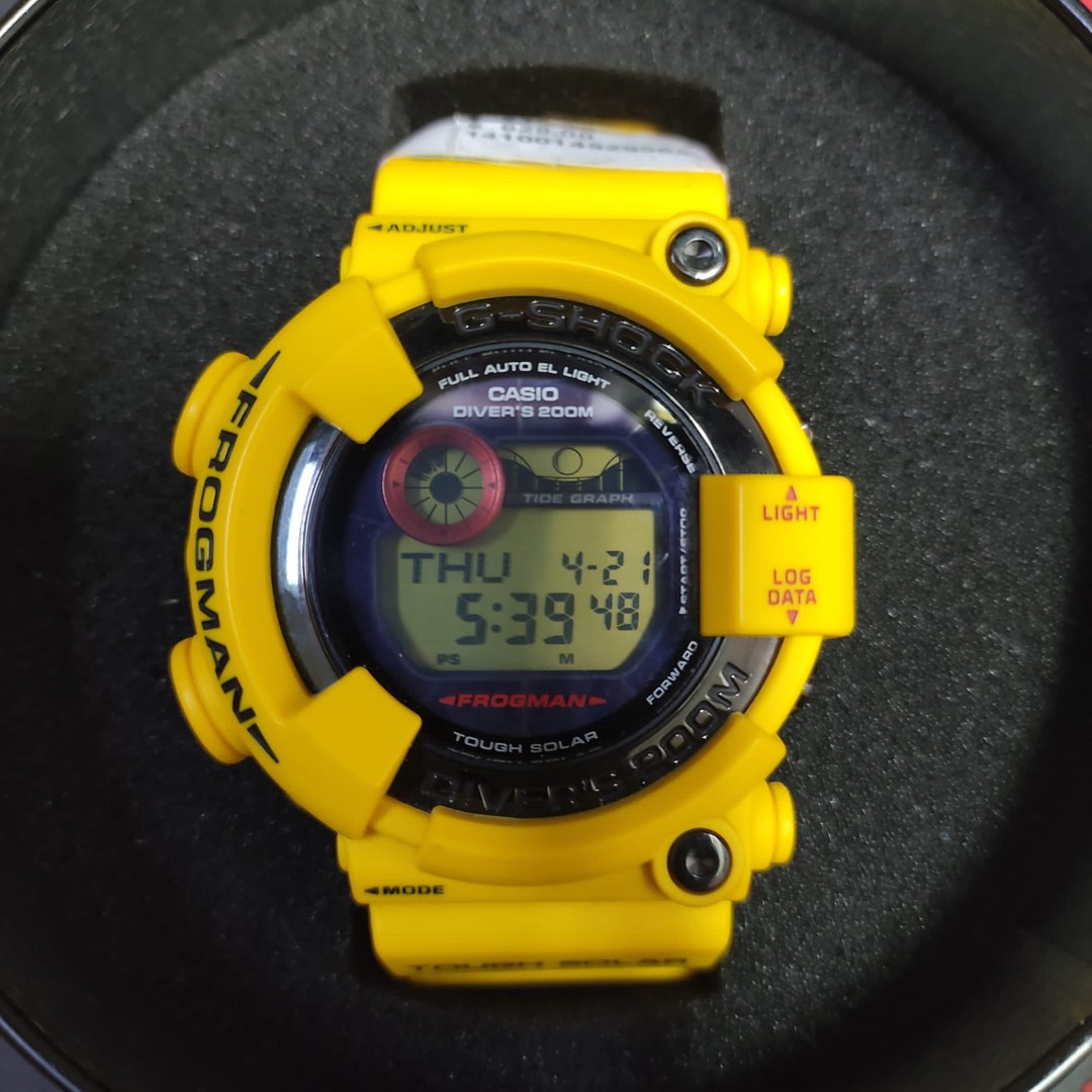 JE-Casio Frogman 30th anniversary Watch, Men's Fashion, Watches ...