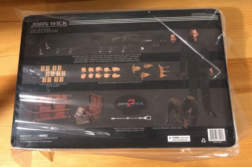 John Wick Chapter 2 Deluxe Edition Mezco Toyz One 12 Collective 6