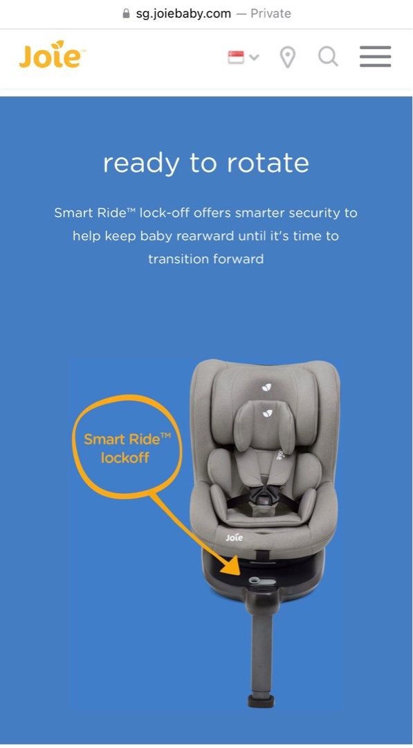 Joie i Spin 360 Babies Kids Going Out Car Seats on Carousell