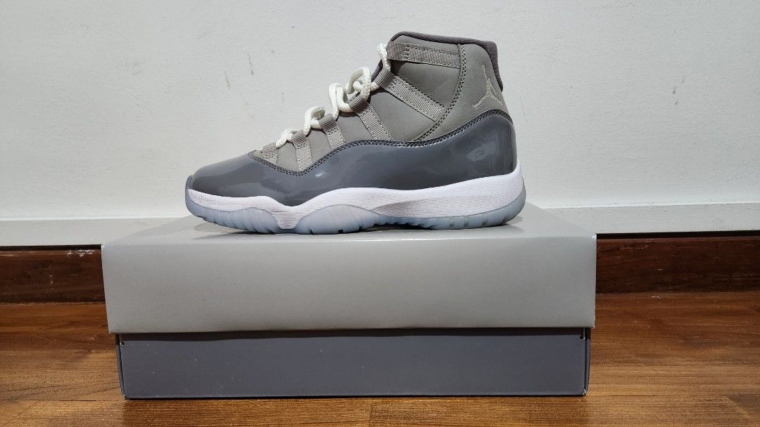 Jordan 11 Cool Grey Men s Fashion Footwear Sneakers on Carousell