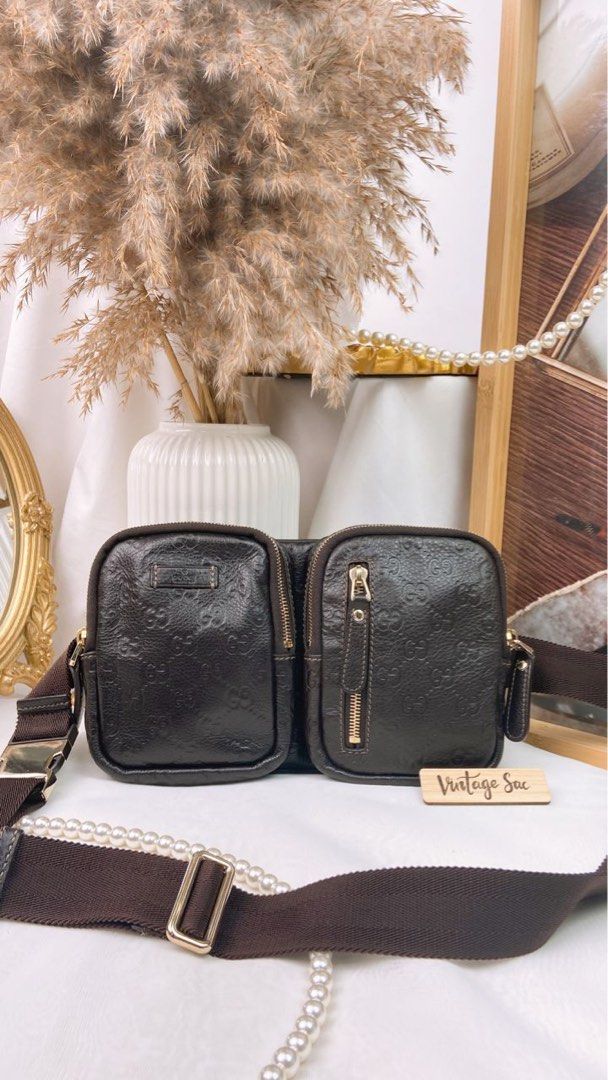 Double pocket belt bag clearance