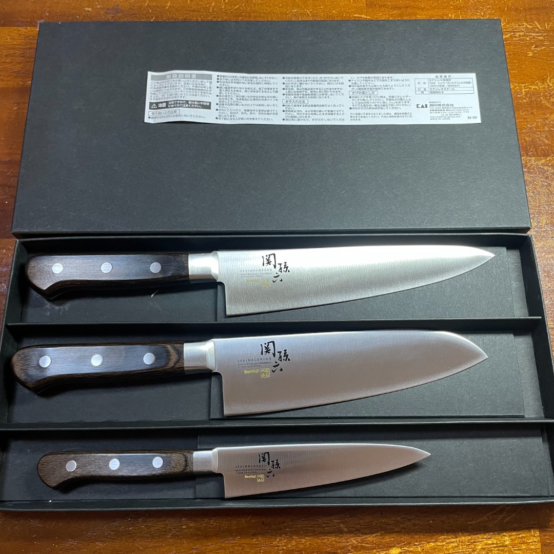 KAI Kitchen Knife Seki Magoroku 関孫六 Made in Japan, Furniture & Home