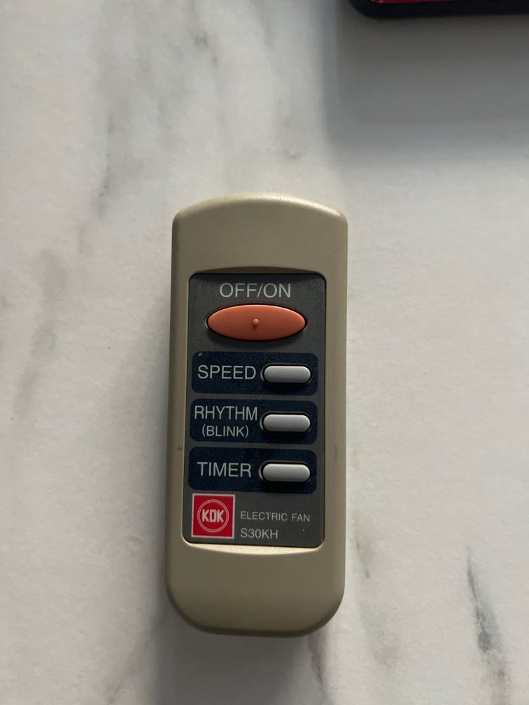 KDK fan remote control, Furniture & Home Living, Lighting & Fans, Fans