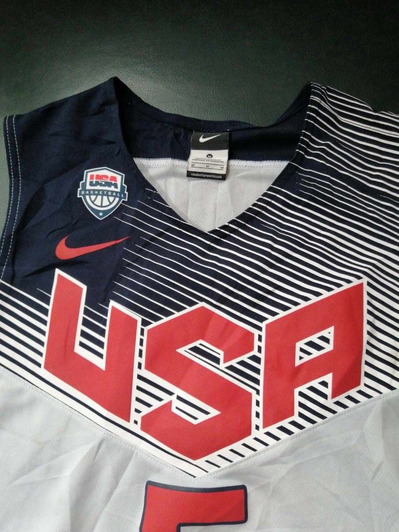Kevin Durant USA Jersey Men s Fashion Activewear on Carousell