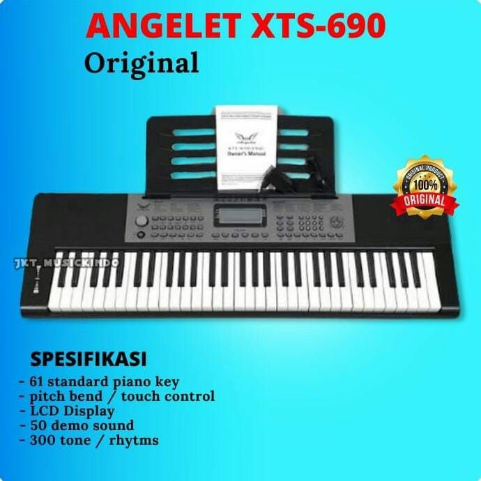 KEYBOARD ANGELET KIBORD ORGEN XTS 690 ORIGINAL, Musik & Media, Alat di
