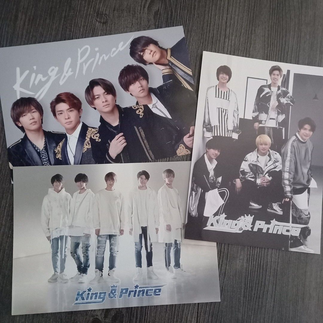 King & Prince - CD特典postcard set, 興趣及遊戲, 收藏品及紀念品