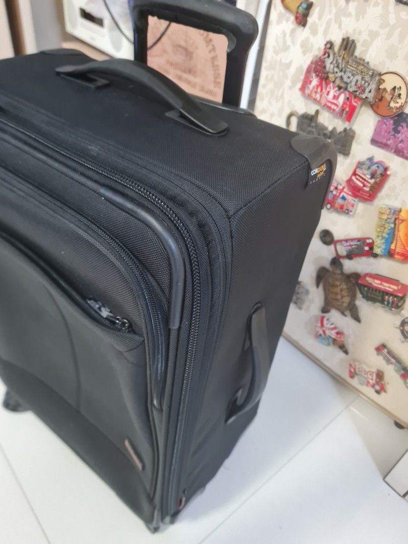 Kirkland Signature Cordura 26” Expandable 4 Wheel Roller Bag Luggage  Suitcase. RFID SAFE