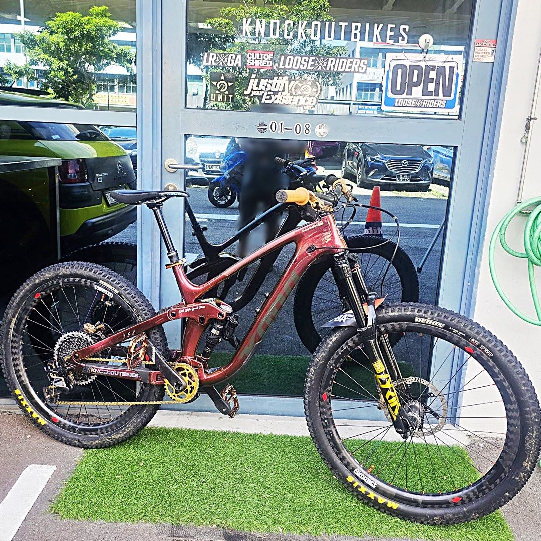 MTB Kona Process Carbon Sports Equipment, Bicycles Parts