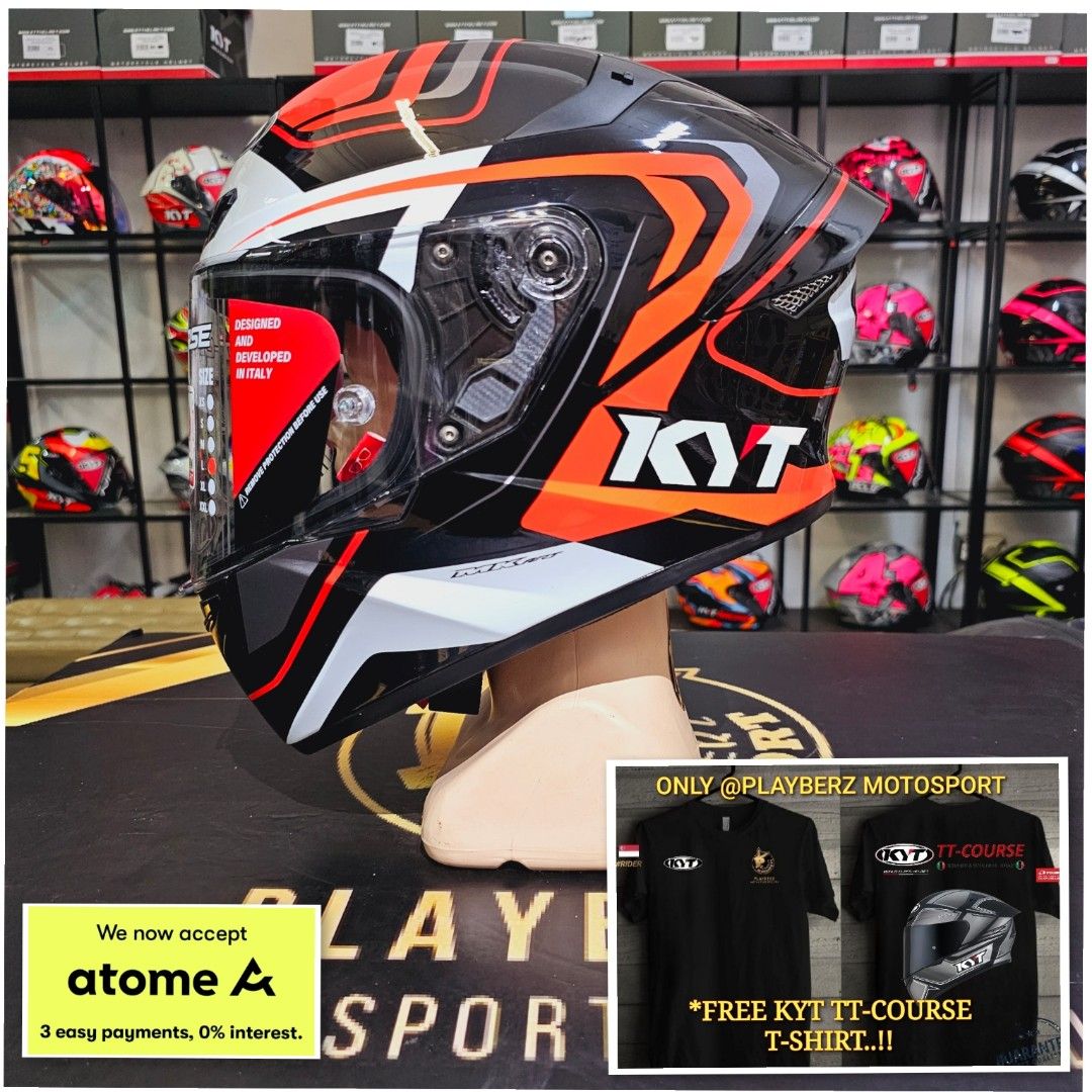 Kyt orange helmet top