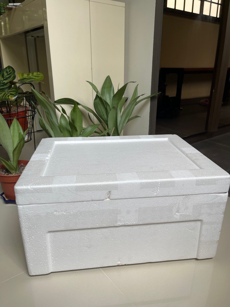 Large styrofoam box, Furniture & Home Living, Home Improvement