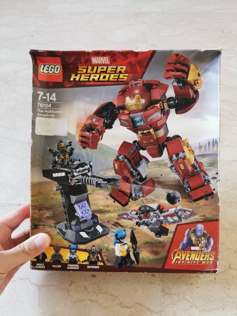 Lego avengers infinity war hulkbuster smash up sales