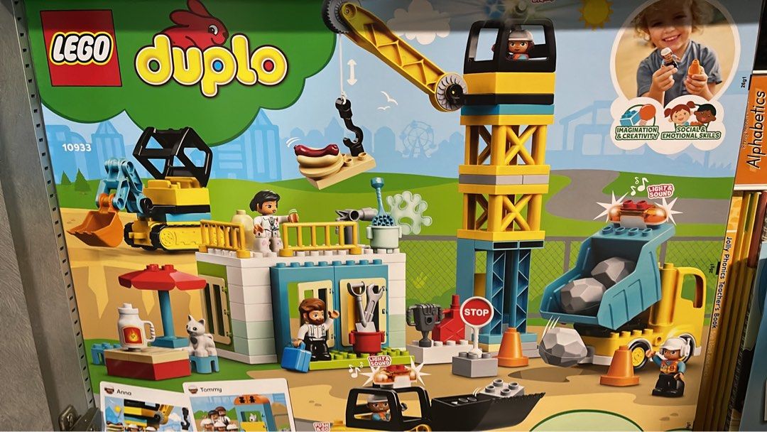 Lego Duplo Town Tower Crane & Construction 10933