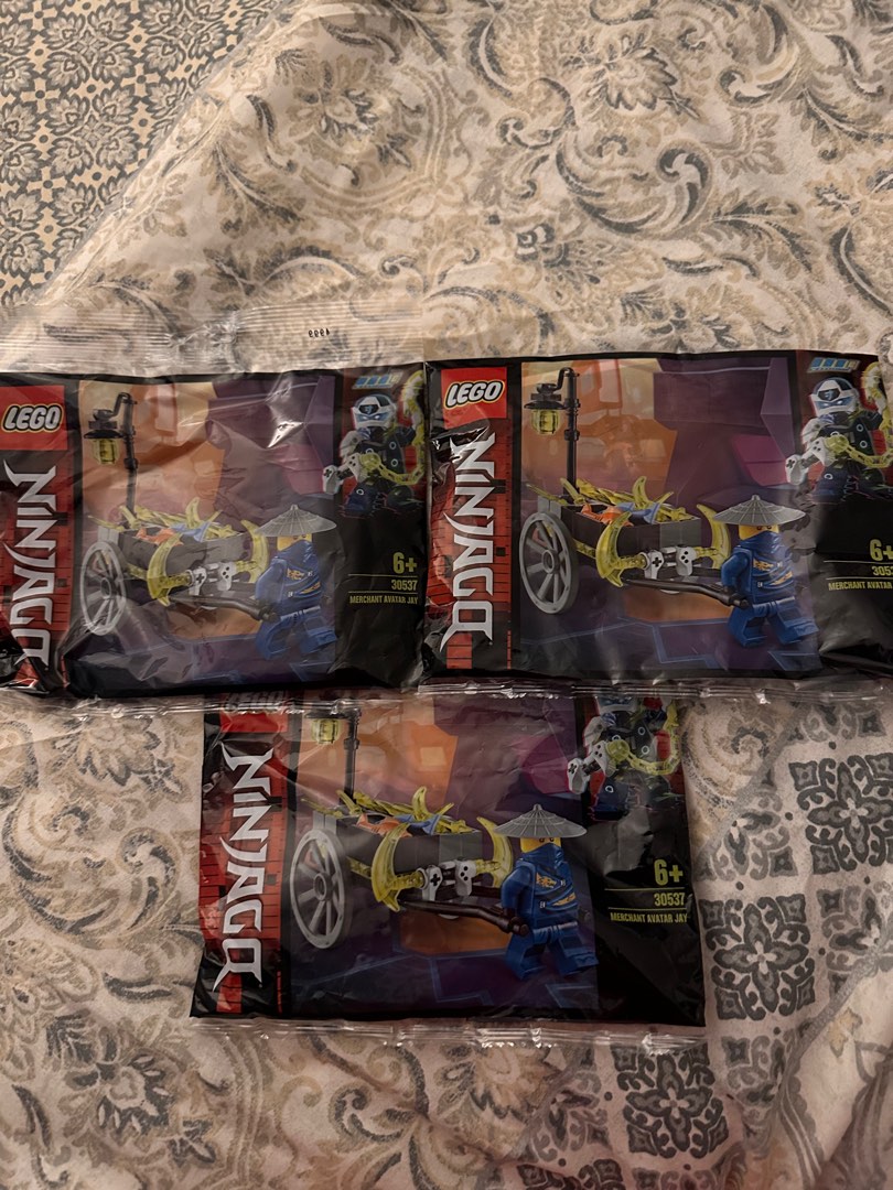 Lego Ninjago 30537 Merchant Avatar Jay polybag, Hobbies & Toys, Toys & Games on Carousell