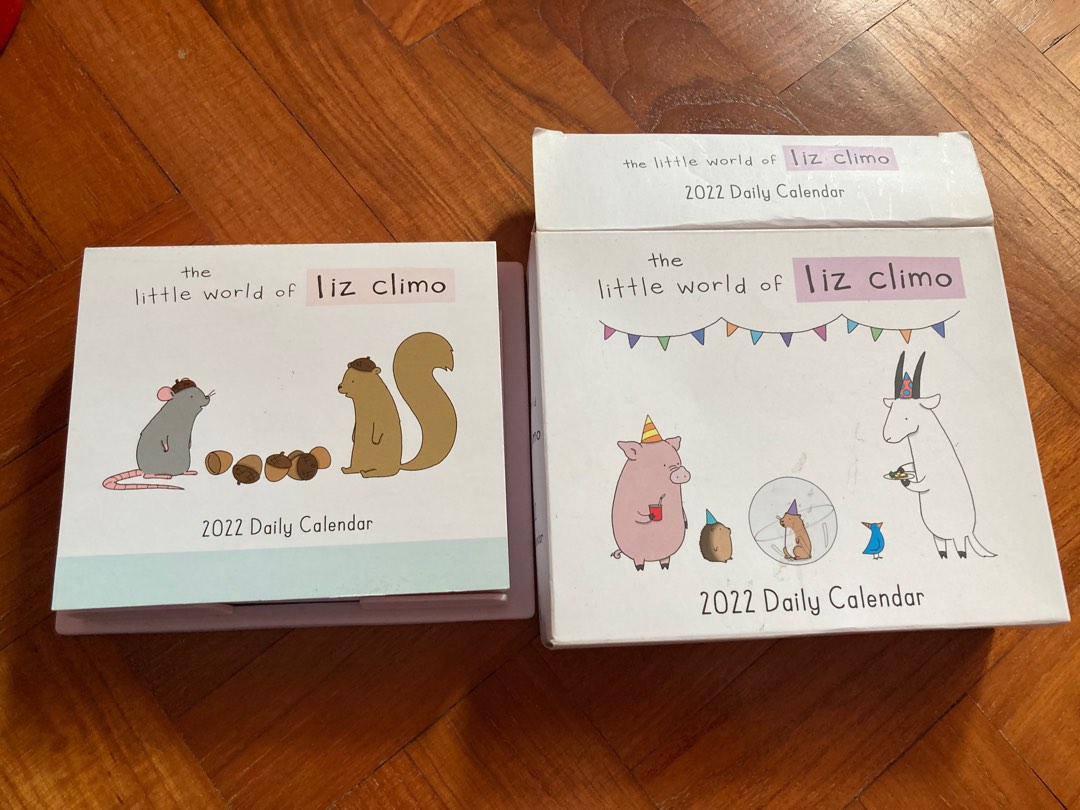 Liz Climo Daily Calendar 2022, Everything Else on Carousell