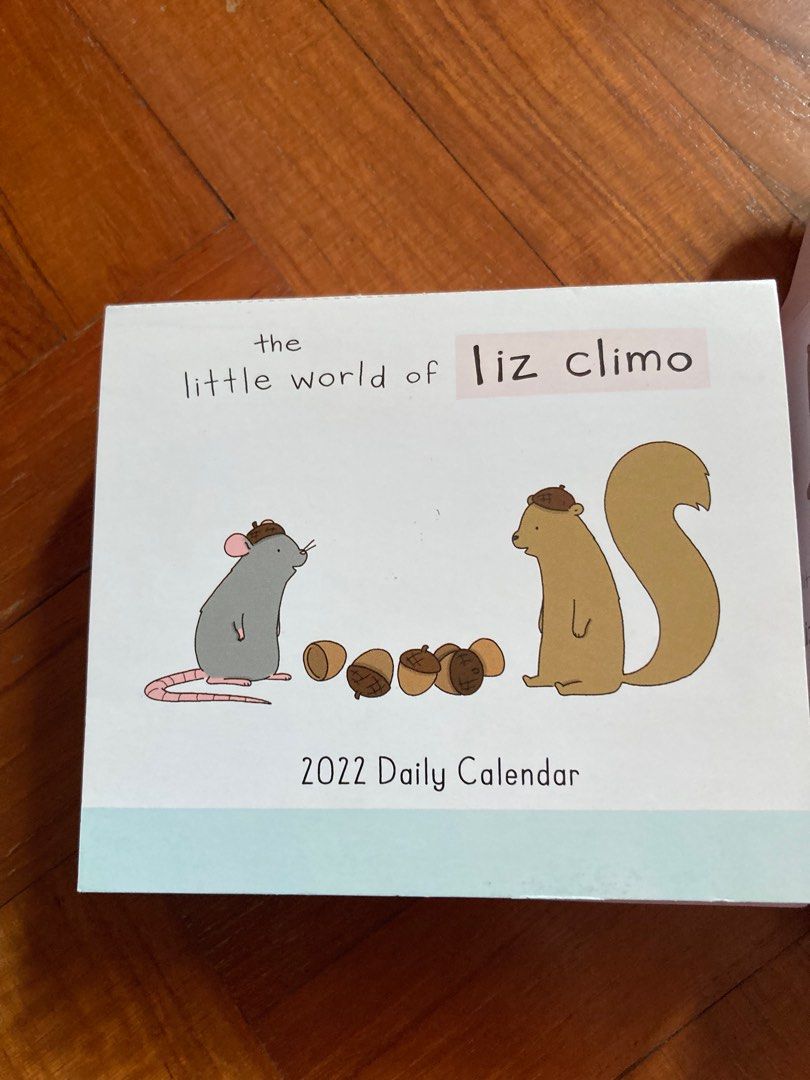 Liz Climo Daily Calendar 2022, Everything Else on Carousell