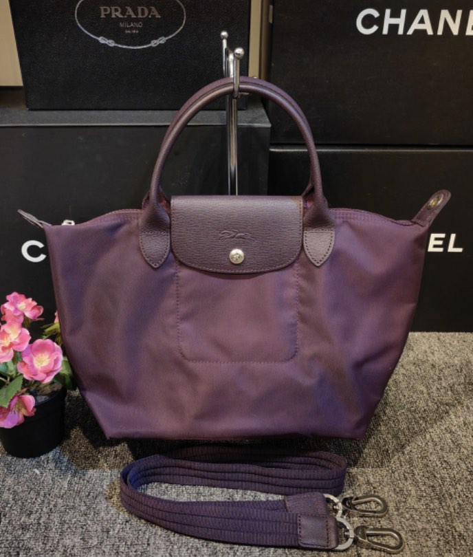 Longchamp le pliage clearance purple