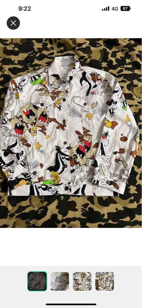 Looney tunes jean hot sale jacket forever 21