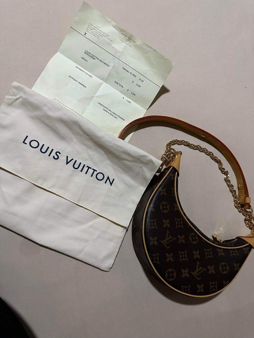 Louis Vuitton Bag Crossbody Half-moon Style