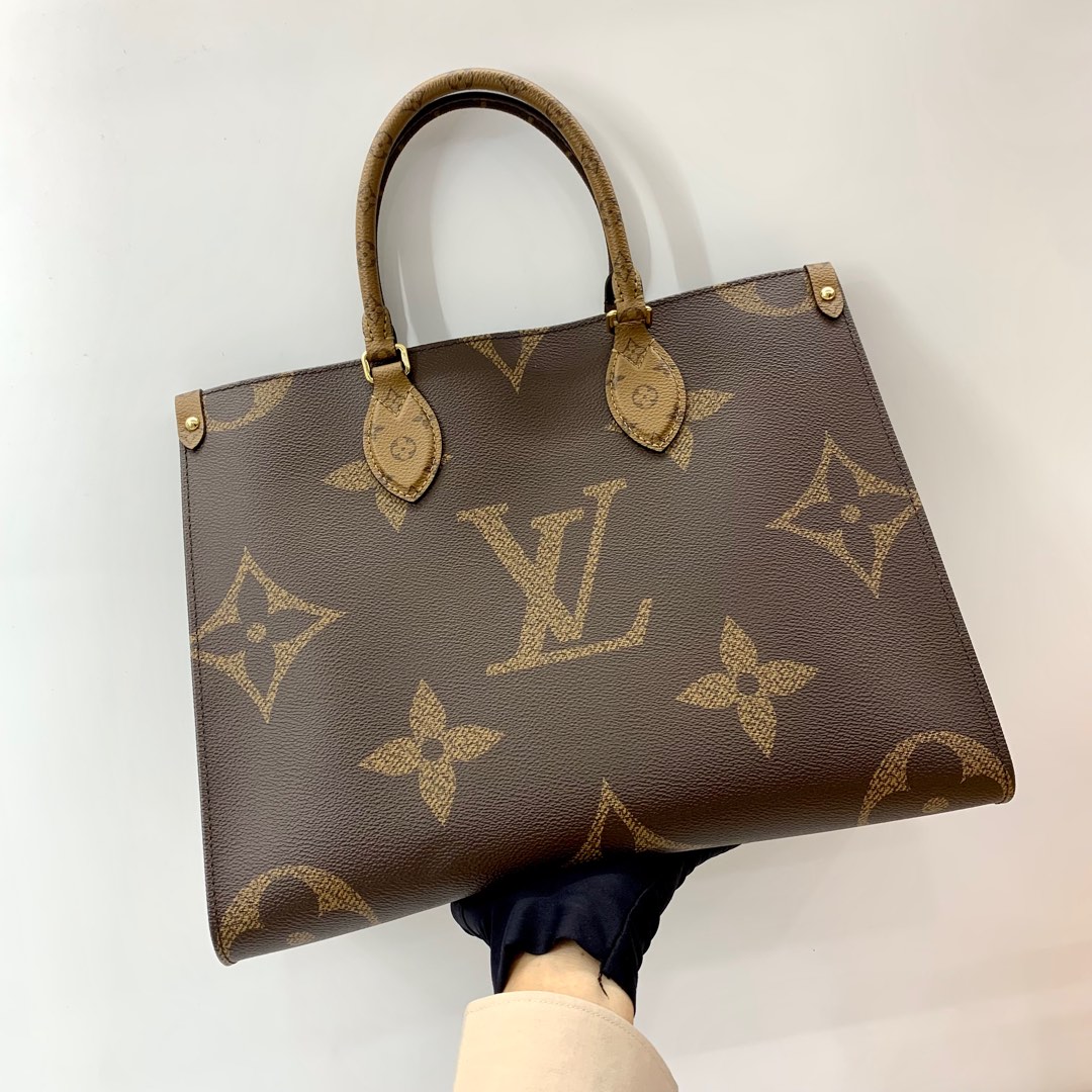 Louis Vuitton Onthego MM Tote Bag M45321 Monogram Hand Shoulder